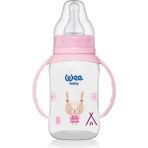 744 Wee Baby Kulplu Pp Biberon 150ML Pembe (3 Adet)