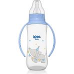 745 Wee Baby Kulplu Pp Biberon 270ML Mavi (2 Adet)