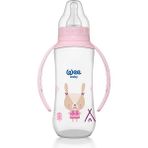 745 Wee Baby Kulplu Pp Biberon 270ML Pembe (2 Adet)