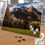 74900 Yüksek Dağlar ve Doğa Manzarası 240 Parça Puzzle Yapboz