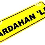 75 ARDAHAN Yazılı Sarı Dekor Plaka Sök Tak Pratik yeni nesil