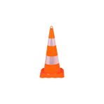 75 cm Kırılmaz Trafik Konisi EKONOMİK (Çift Reflektifli) UT 5011