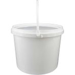 7,5 Lt Plastik Kilitli Kapaklı Kova (Gıda-Boya-Hobi-Fermantasyon V.s. ) - 1 Adet