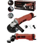 750W Avuç Taşlama Makinesi 125MM Bakır Sargılı Spiral Kırmızı - Seçenek 1