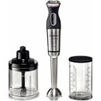 750W El Blender Seti, Siyah, Çok Fonksiyonlu ve Kullanışlı Tasarım - Ahşap