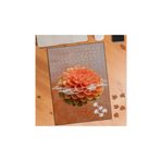 75384 Yansımalı Yavruağzı Rengi Çiçek 240 Parça Puzzle Yapboz
