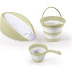 7571 ÜÇLÜ BEBEK BANYO SETİ- ECO GREEN