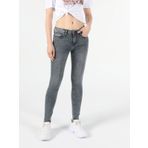 759 Lara Orta Bel Dar Paça Super Slim Fit Kadın Jean Pantolon Cl1054582