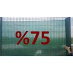 75'lik Gölgeleme Filesi Bahçe Çit Tülü, 1x6 M, Delikli, Gölgelik ve Koruyucu - Seçenek 1