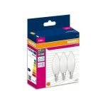 75W (60W) 3'Lü Beyaz Led Ampul, 6500K E14