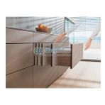 760H5500M BLUM MOVENTO TİP-ON BLUMOTİON (FRENLİ-BASAÇ) ÇEKMECE RAYI 55 CM.