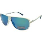 7634R WB015 Aynalı Cam Polarize Beyaz Unisex Güneş Gözlüğü