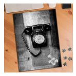 76463 Siyah Nostalji Telefon 240 Parça Puzzle Yapboz