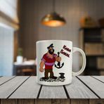 76549 Kaba Sakal Tasarım Kupa Bardak