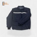 7/7 Gabardin Kışlık Pamuklu Iş Montu - Lacivert