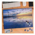 771 Deniz Kenarında Rüzgar Gülü 240 Parça Puzzle Yapboz Tablo