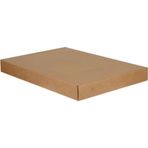 77X54x8cm Cift Oluklu Kilitli Kutu - Kraft