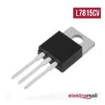 7815 To-220 +15v 1a Regülatör - 10 Adet