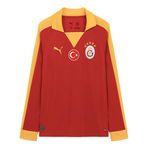 788196-80 Puma Gs Galatasaray Retro Uzun Kollu Erkek Forma Kırmızı