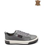 7AdımdaAşk Erkek Sneaker Hakiki Deri Ayakkabı 002Y24E4073 - Gri