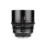7artisans 25 mm/35 mm/50 mm T1.05 Büyük Diyafram Sine Lens Geniş Açılı Manuel Odaklama Düşük Bozulma Mini Sinema Lensi (25 mm T1.05, Fuji X için)
