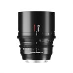 7artisans 85 mm T2.0 Büyük Diyafram Tam Çerçeve Sinema Lensi Sony E-Mount ile Uyumlu, Manuel Odaklama Düşük Distorsiyon Sinema Lensi Aynasız Kameralar Sony A7 Serisi FX3 A7S3 A7M3 A7M4 için, Siyah