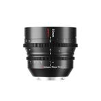 7artisans Sony E-Mount ile Uyumlu 35 mm T2.0 Büyük Diyafram Tam Çerçeve Sineması Lensi Sony A7 Serisi FX3 A7S3 A7M3 A7R3 A7M4 için Manuel Odaklama Düşük Bozulma Sinema Lensi Aynasız Kameralar, Siyah