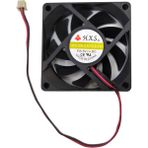 7cm 5V 2 Pinli Fan 7cm x 7cm x 1.5cm Dc 5V 2 Pinli Fan - Siyah