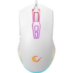 7d Makrolu Beyaz Gaming Oyuncu Mouse - Full Rgb 7200DPI - Drag Click Desteği - Hızlı - Ergonomik - 24 Ay Garanti - 20G/S - 60 Inç/s IPS - 125Hz - 135G - SMX-G68 Spear - standart