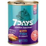 7Days 415 gr Balıklı Yavru Kedi Konservesi
