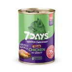 7Days 415 gr Tahılsız Taze Tavuklu Soslu Yavru Kedi Konservesi