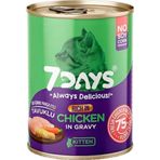 7Days 415 gr Tavuklu Yavru Kedi Konservesi
