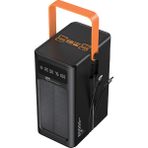 7go Gpw-05 80.000MAH Solar Powerbank – 4xusb-A, Qualcomm 3.0 Hızlı Şarj, Dahili Lightning & Usb-C Kablo, Dijital Yüzdelik Ekran - Siyah