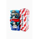 7'li Art Socks Desenli Renkli Çorap Set