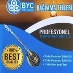 7nota BYC20E Elektro Bağlama Saz Teli Takım 0.20