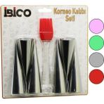 7pcs 6-Korneo Kalıp - 1-Silikon Fırça Pasta Dekorasyon Seti Çap:3.4cm x UZUNLUK:12CM (3791)