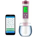 7'si 1 arada Bluetooth Su Kalitesi Dedektörü, Ph Metre ve Tds Metre Combo, Sıcaklık/ec/tuzluluk/sg/orp Su Kalitesi Test Cihazı, Gıda Güvenliği Ölçer, İçme Suyu Havuzu Göleti İçin
