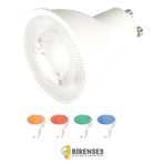 7W LED AMPUL (GU-10) (AMBER)