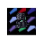 7X12 LED Robot Işık Sese Duyarlı Sahne Işık Sistemi Disko Işık Parti Robot Işık