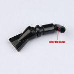 8.5mm Dış Çap Stili Ördek Ağzı Püskürtme Nozulu Akvaryum Balık Tankı Yön Ayarlı Oval Eğimli Hortum Ördek Gagalı Nozul Nuonuowell (Yurt Dışından) - Akvaryum aksesuarları
