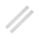 8 Adet 100 Watt 120 Cm Kristal Beyaz Led Bant Armatür Beyaz Işık Beyaz