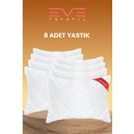 8 Adet Diamond Plus Kapitone Yastik 50X70 Cm 800 Gr