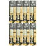 (8 Adet) Heka 10W (70W) Sarı-Günışığı-Beyaz E14 Duylu Üç Renkli Led Mısır Ampul