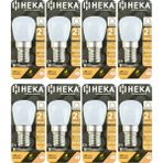 (8 Adet) Heka 2W (14W) 3000K (Sarı Işık) E14 Duylu (İnce Duy) Dim Edilebilir Soft Led Mini Ampul