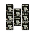(8 Adet) Heka 6W (50W) 3000K (Sarı Işık) Gu10 Duylu Dim Edilebilir Led Spot Ampul