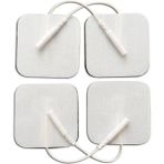 8 Adet Kablolu/soketli Tens Pedi Elektrodu -5X5CM Kare