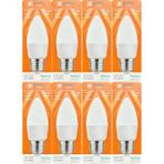 (8 Adet) Osaka 7W (50W) 3000K (Sarı) E27 Duylu (Kalın Duy) Mum Led Ampul