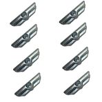 8 ADET Pimapen PVC- Pencere ve Kapı Kilit İspanyolet Karşılığı (Tek Delikli Standart Model) Zamak Kilit Karşılığı