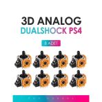 8 Adet Ps4 3D Analog Joystick Motor Playstation 4 Dualshock Kol Tamir Yedek Parça