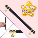 8 Adet Sarmasik Kulp Siyah Altin Gold 160 Mm Kulp Mobilya Mutfak Dolabi Cekmece Dolap Kapak Kulpu Kulbu Metal Kulplari